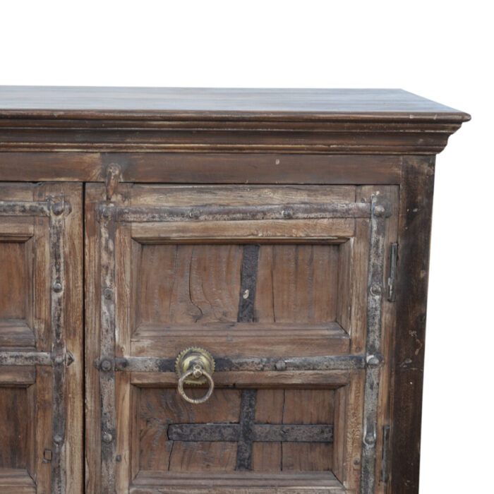 Solid Wooden Old Doors Sideboard KMF14546 Close Top