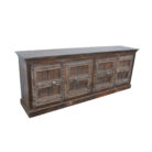 Solid Wooden Old Doors Sideboard KMF14546 Side