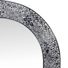 Timor Black Standing Mirror CEN0105 Close Top