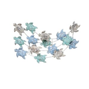 Swimming Turtles Wall Panel (Multi-colour)