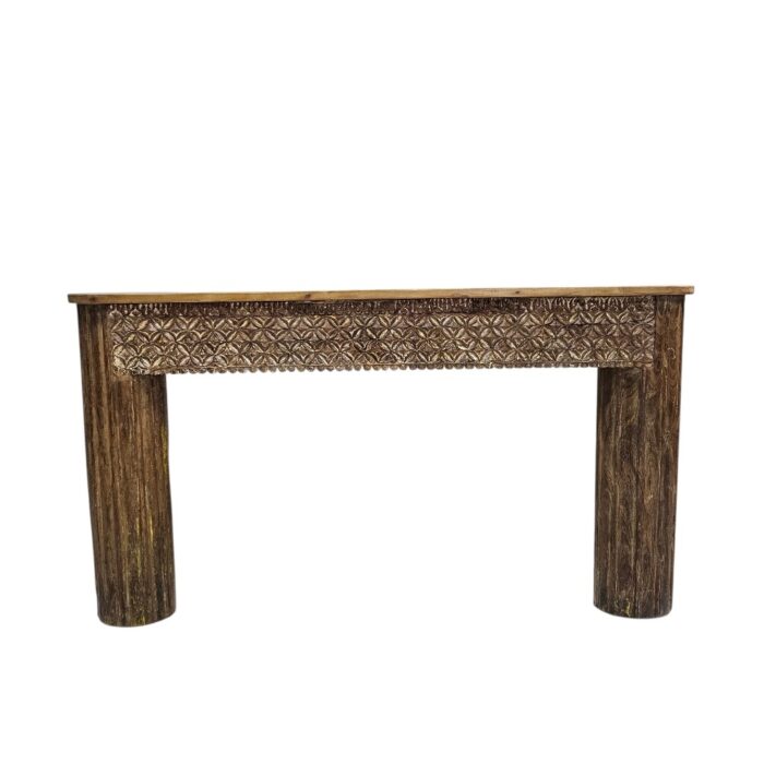 Vectuer Carved COnsole Table KMF15388B Front