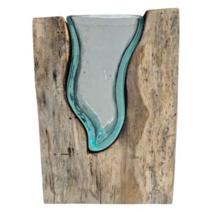 Square Glass Vase Waterfall