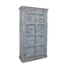 White Washed Cupboard KMF18346 Side