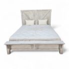 White Washed MCB Bed Front