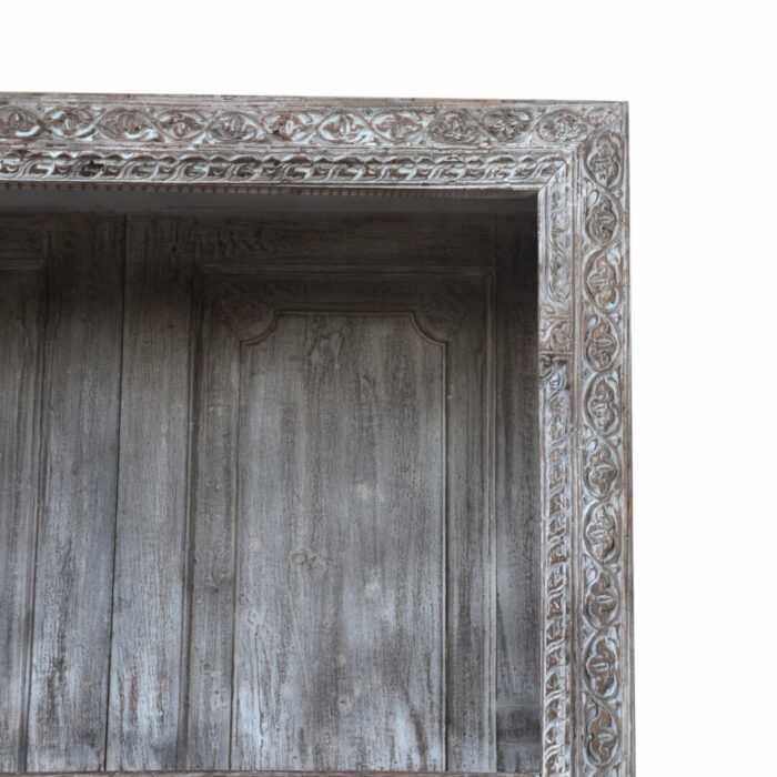 Wooden Bookcase KMF31025 Close Up Top