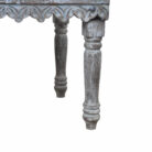 Wooden Carved Coffee Table KMF25346 Close Up leg