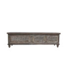 Wooden Coffee Table Storage Trunk KMF19069 Front