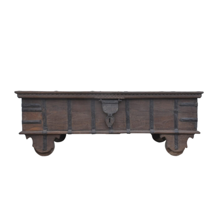 Wooden Coffee Table Trunk KMF25315D Main Front