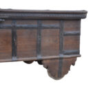 Wooden Coffee Table Trunk Open KMF25314 Close Up Bottom