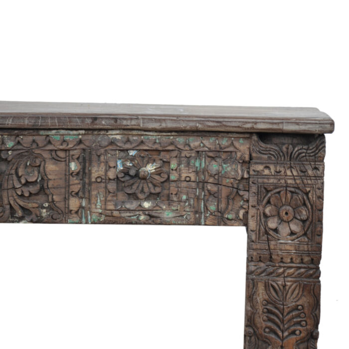 Wooden Console Table KMF15394 Close Top