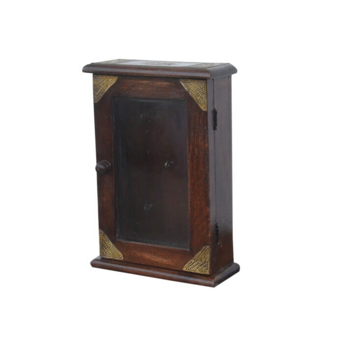 Wooden Keybox Side View KMH0588