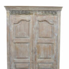 Wooden Storage Cabinet KMF18338 Close Up Top