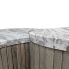 Zenith Marble Coffee Table Set Close