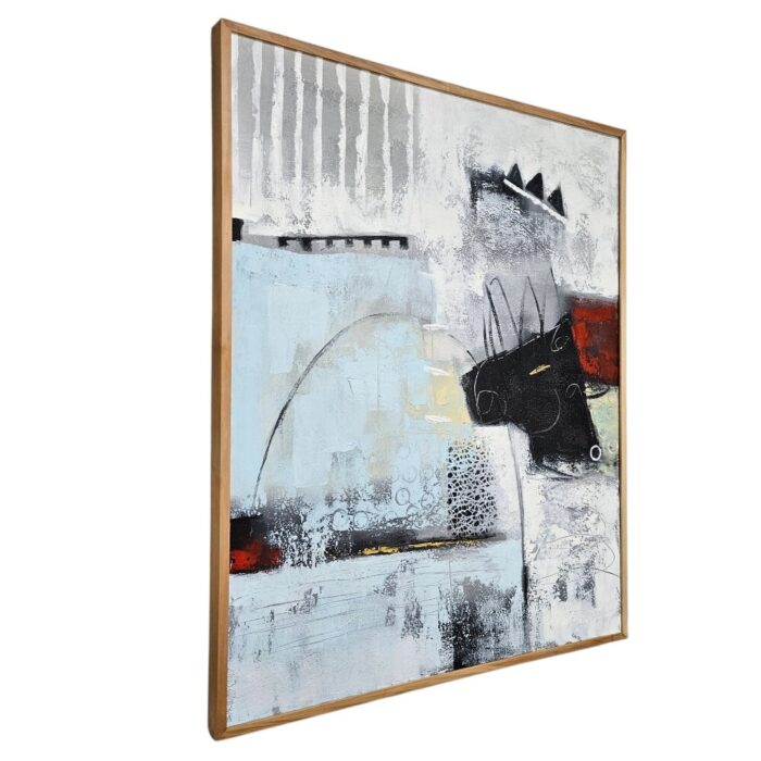 Abstract Painting KRE3578 Side