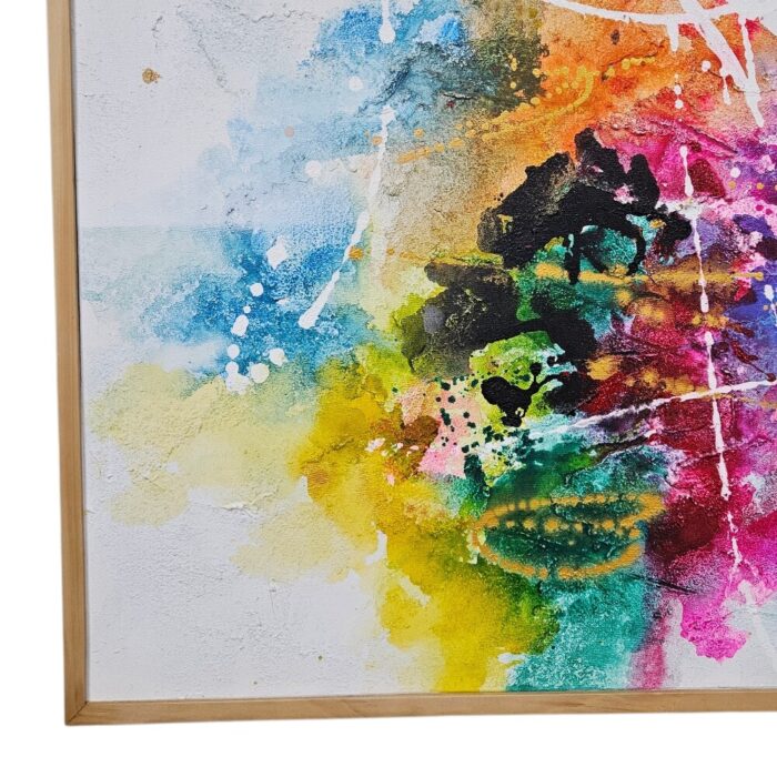 Abstract Painting Pink KRE3570 Bottom Abstract Painting Pink KRE3570 Bottom