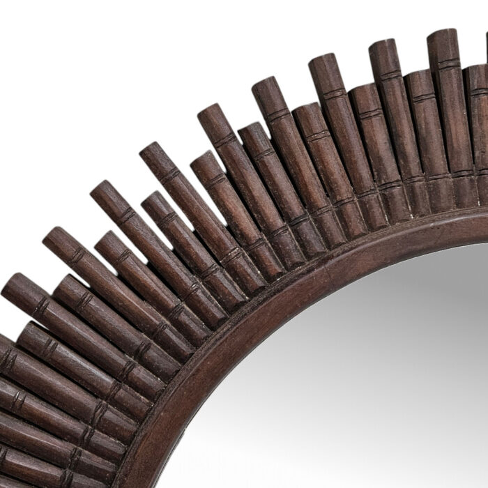 Bambu Round Mirror MAD0561 Close Bambu Round Mirror MAD0561 Close