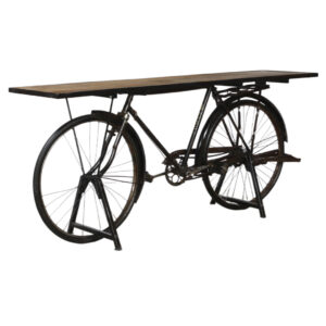 Industrial Bicycle Console Table
