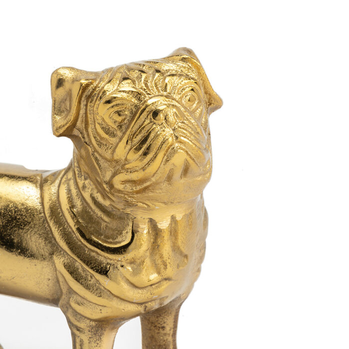 Bridwell Golden Decorative Dog KMH17015 Close Bridwell Golden Decorative Dog KMH17015 Close