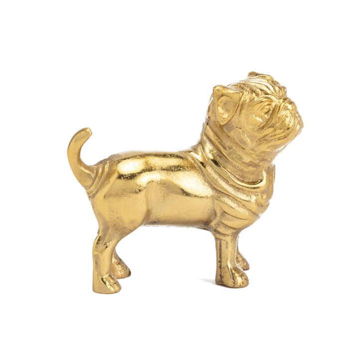 Bridwell Golden Decorative Dog KMH17015 Main Side Bridwell Golden Decorative Dog KMH17015 Main Side