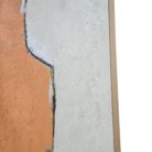 Brown Cream Abstrak Painting KRE3628 close mid