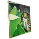 Buddha Leaf Painting KRE3576 Side