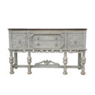 Vintage Distressed Green Sideboard