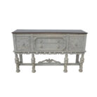 Vintage Distressed Green Sideboard