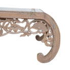 Carved Curved Coffee Table KMF25240 Close Up