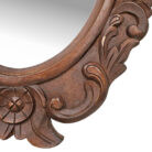 Chantae Wall Mirror Brown MAD0940A Close Up