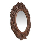 Chantae Wall Mirror Brown MAD0940A Side