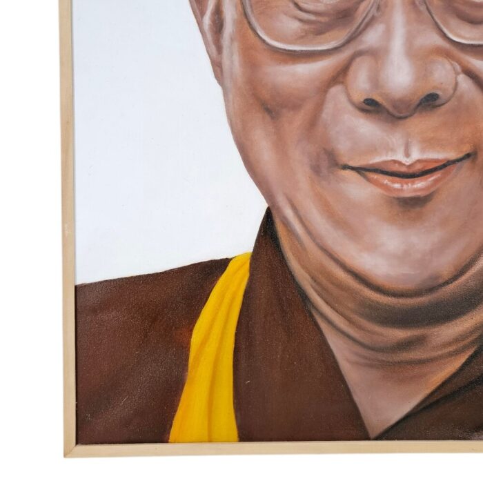 Dalai Lama Painting KRE3590 Close Bottom