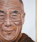 Dalai Lama Painting KRE3590 Close Up Side