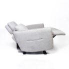 Electric Recliner 2 seater Close Up Reclined