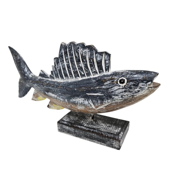 Finley Carved Fish WET4560 Side