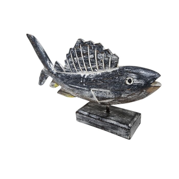 Finley Carved Fish WET4562 Side