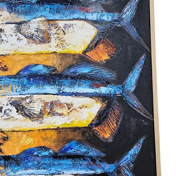 Fish Parade Painting KRE3572 Close Mid