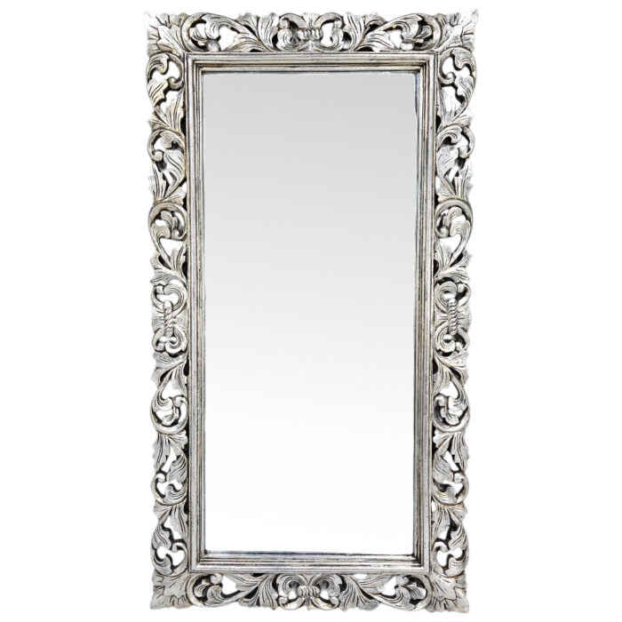 Fleur De Lis Silver Mirror MAD0620A Main