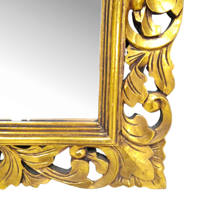 Fleur Lis Gold Mirror MAD0625 Close Up