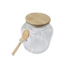 Glass Jar With Lid TRA1544 Top