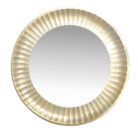 Gold Round Metal Mirror KMH7041 Main