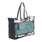 Hide And Canvas Tote Bag KMH26002 Side
