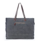 Hide And Leather Ladies Weekender Bag KMH26006 Back