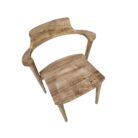 Iver Teak Stack Chair JAM0305 Top