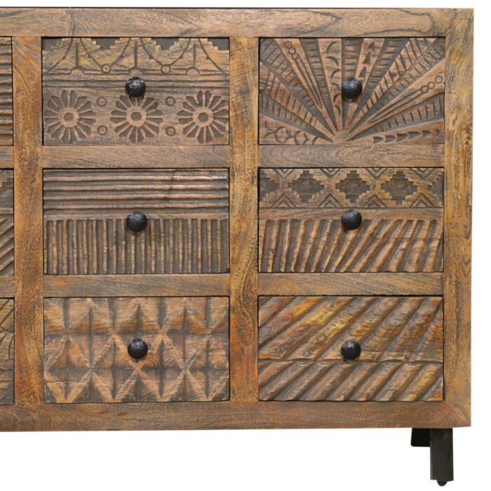 Juma Chest Of Drawers MCB4526 Close View Side Juma Chest Of Drawers MCB4526 Close View Side