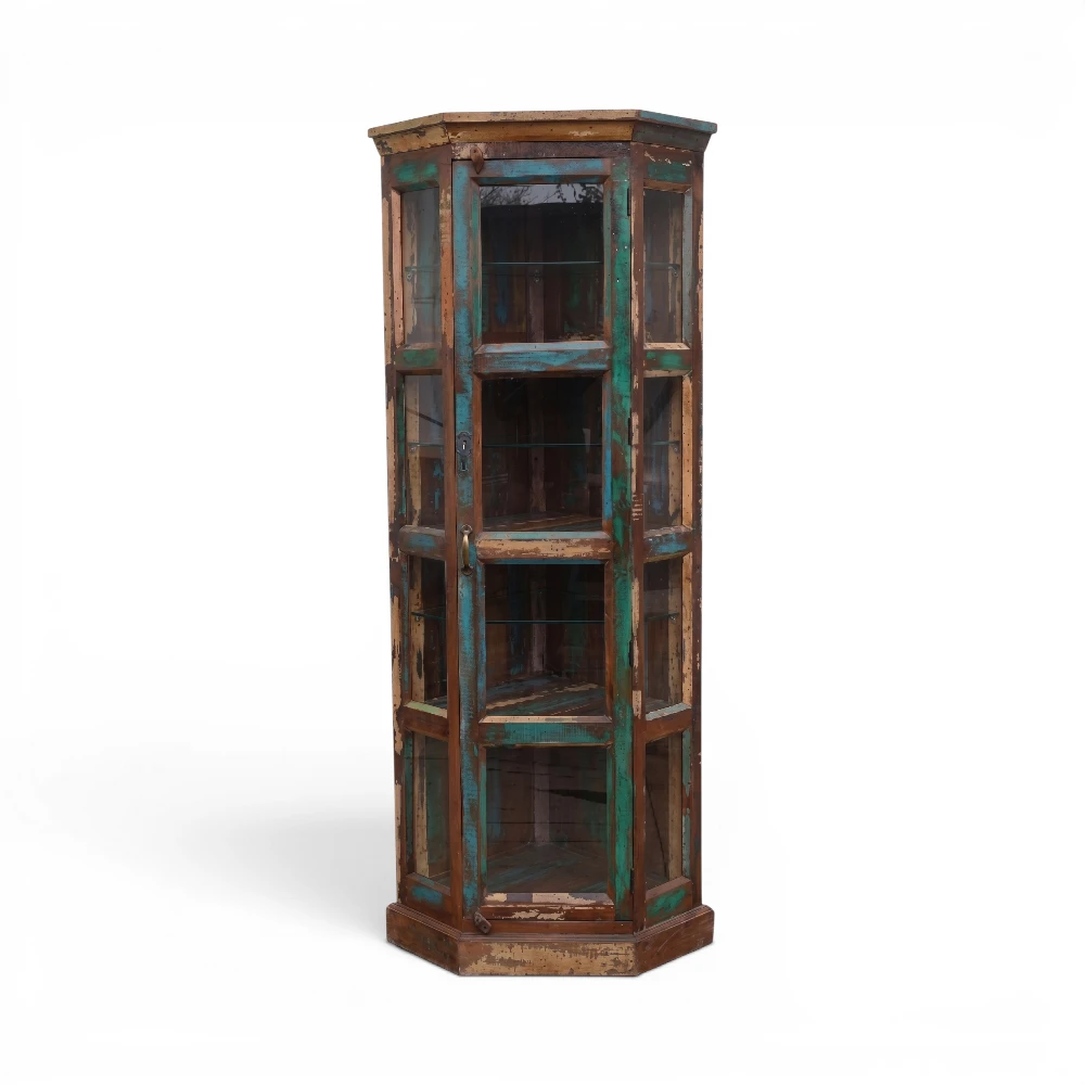 Wooden Corner Cabinet