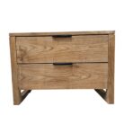 Kelly Bedside Teak Table PUT2580 Front