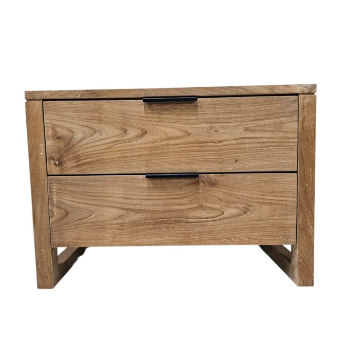 Kelly Bedside Teak Table PUT2580 Front Kelly Bedside Teak Table PUT2580 Front