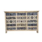 Lazuli Carved Chest Of Drawers KMF19286 Front