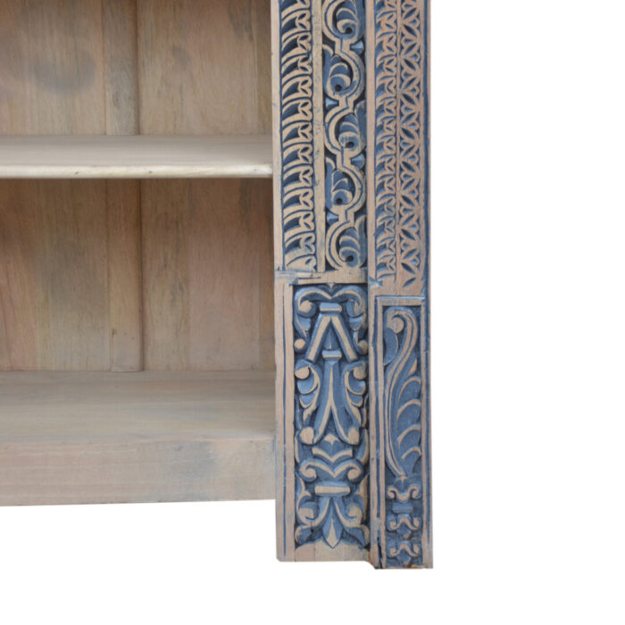 Lazuli Carved Display Bookshelf KMF17158 Close Bottom Lazuli Carved Display Bookshelf KMF17158 Close Bottom