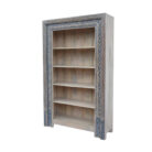 Lazuli Carved Display Bookshelf KMF17158 Side